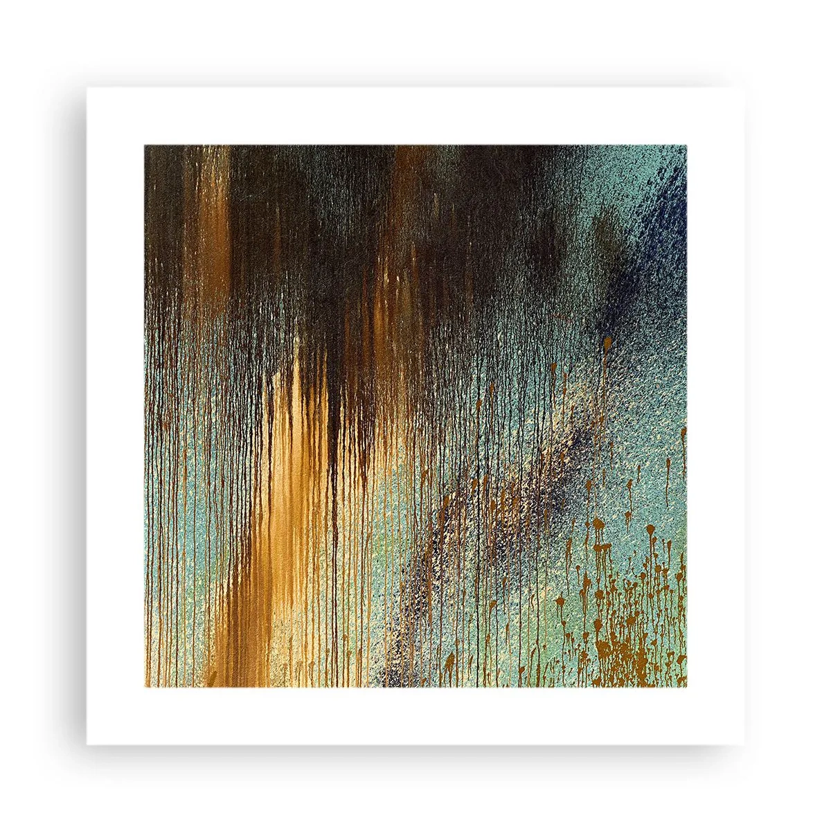 Poster - Composizione cromatica non casuale - 40x40 cm