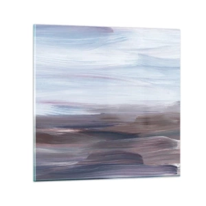 Quadro su vetro - Gli elementi: l'acqua - 70x70 cm