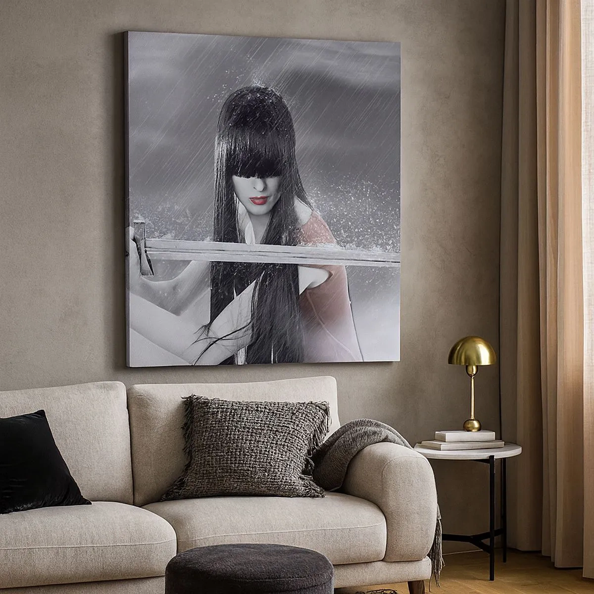 Quadro su tela - Stampe su Tela - Bella e pericolosa - 30x30 cm