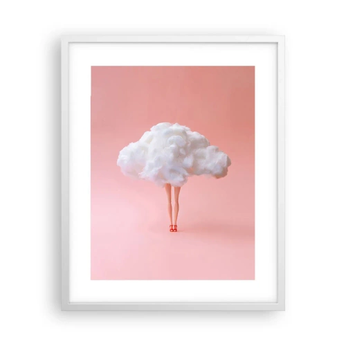 Poster in cornice bianca - Dolce promessa - 40x50 cm