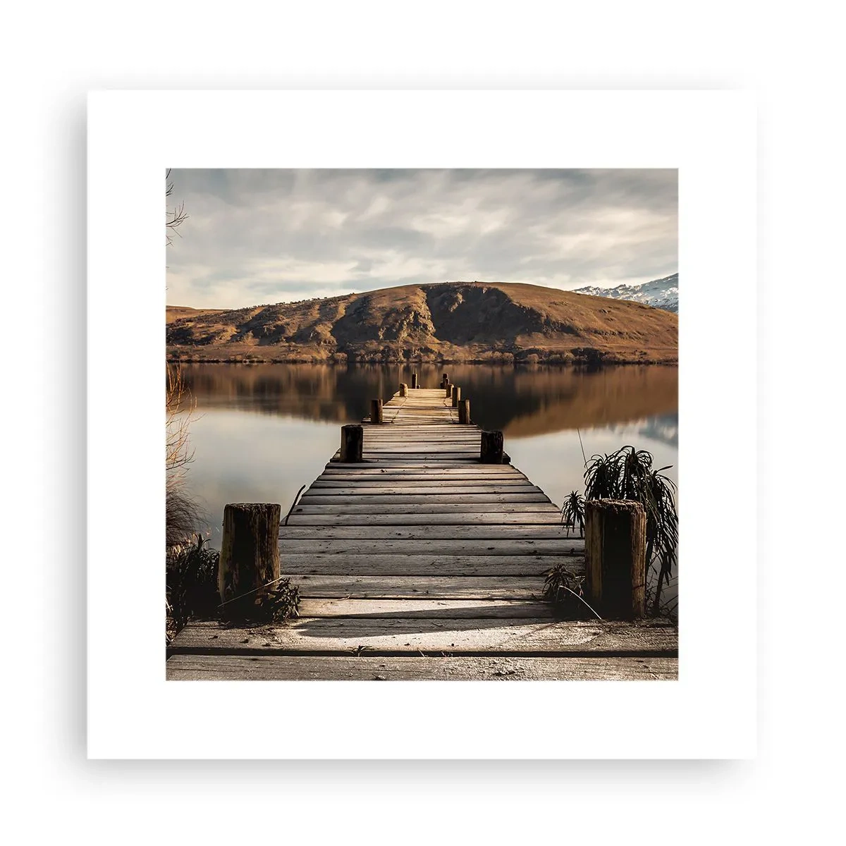 Poster - Paesaggio nel silenzio - 30x30 cm
