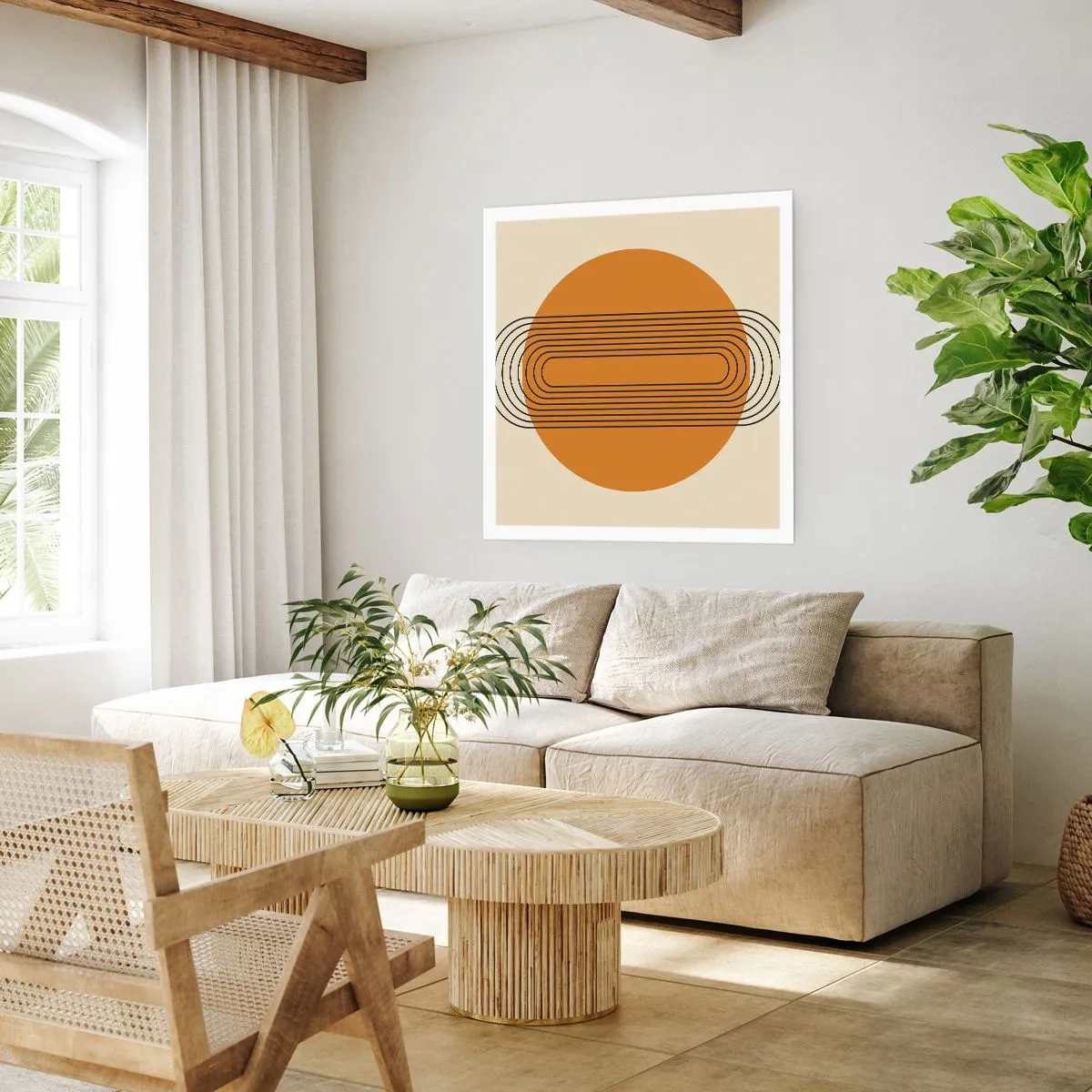 Poster - Piano perfetto - 40x40 cm