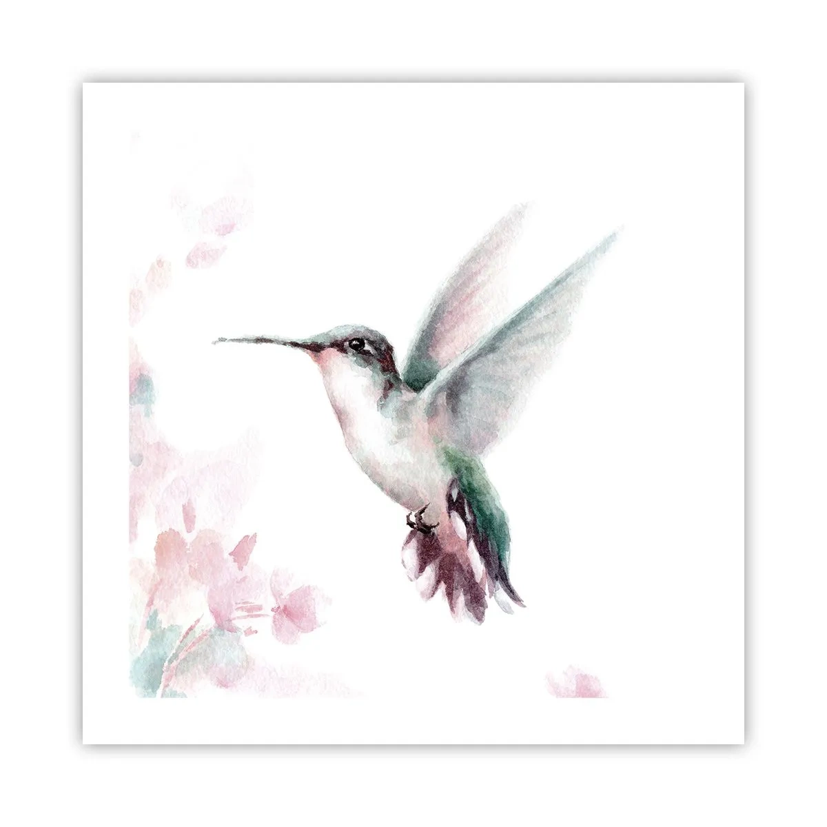 Poster - Battito immobile - 50x50 cm