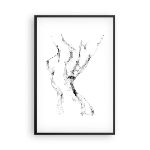 Poster in cornice nera - Bella e forte - 61x91 cm