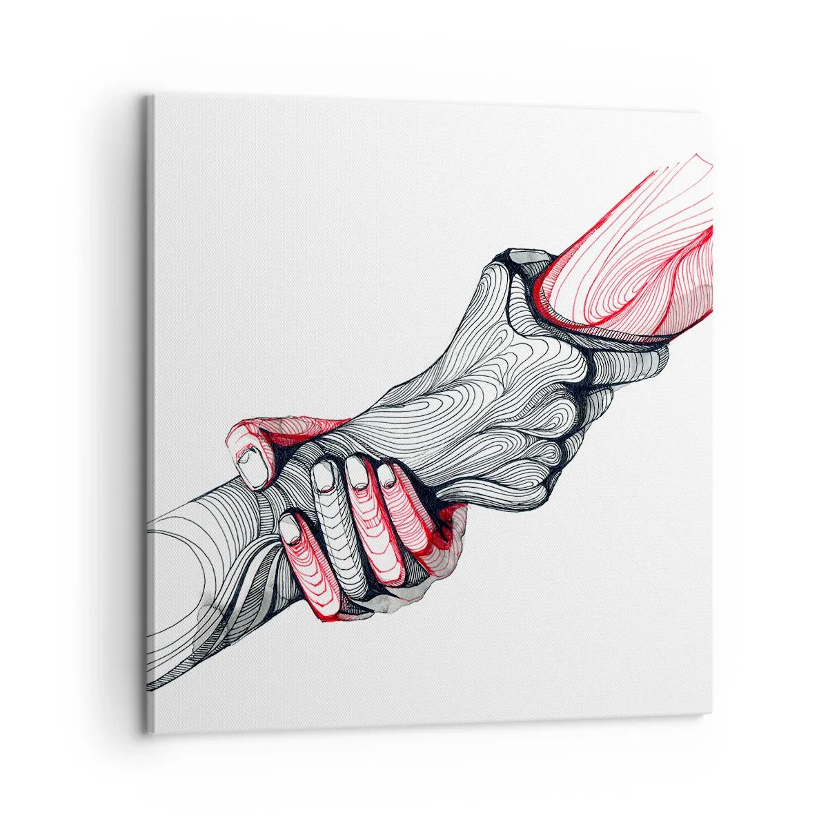Quadro su tela - Stampe su Tela - Sei in buone mani - 60x60 cm