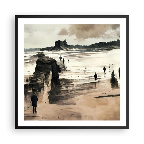 Poster in cornice nera - Convocati - 60x60 cm