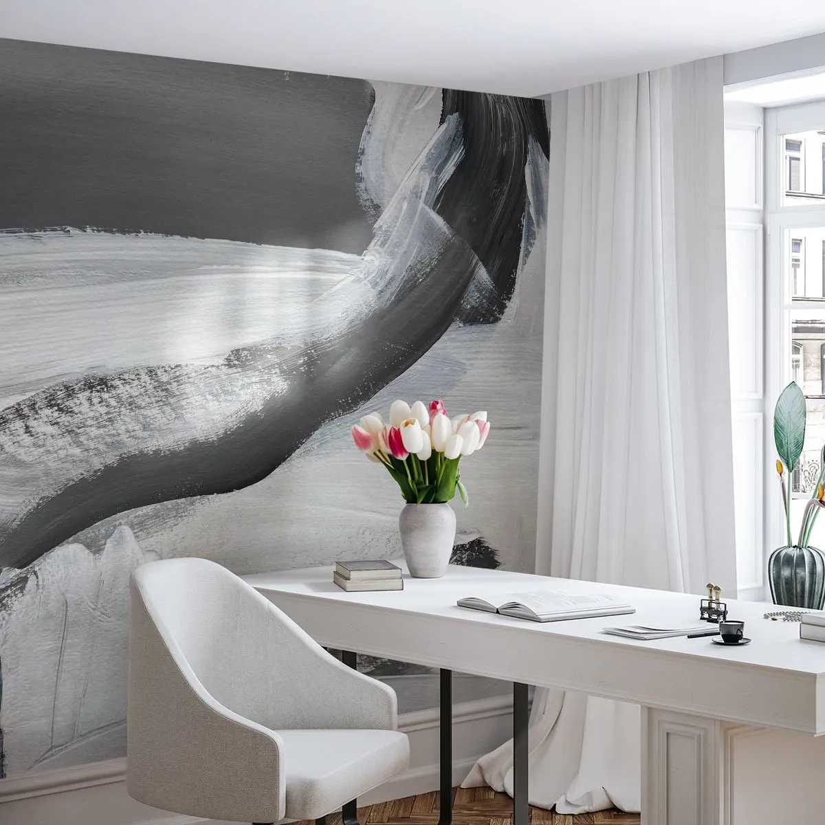 Fotomurali Premium Canvas - Movimento deciso - Pezzo, Colore, Mazance - 400x280 cm