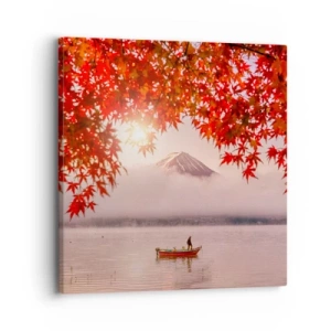 Quadro su tela - Stampe su Tela - Nell'atmosfera del Giappone - 30x30 cm