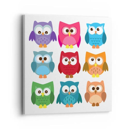 Quadro su tela - Stampe su Tela - Essere diversi può essere divertente - 30x30 cm