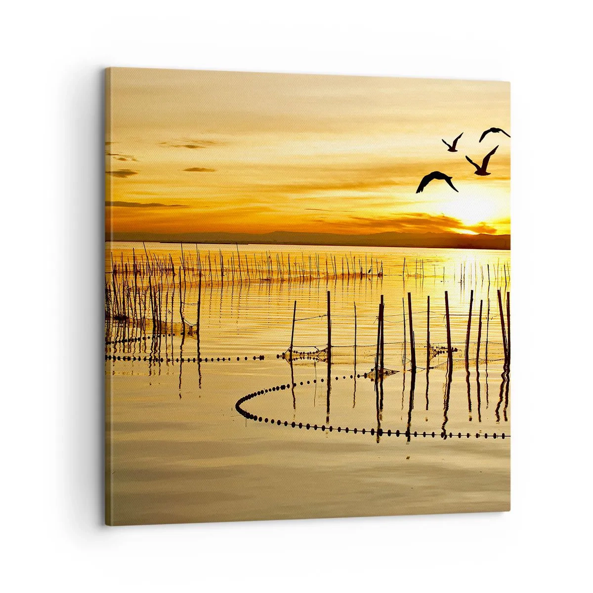 Quadro su tela - Stampe su Tela - Alla pesca - 60x60 cm