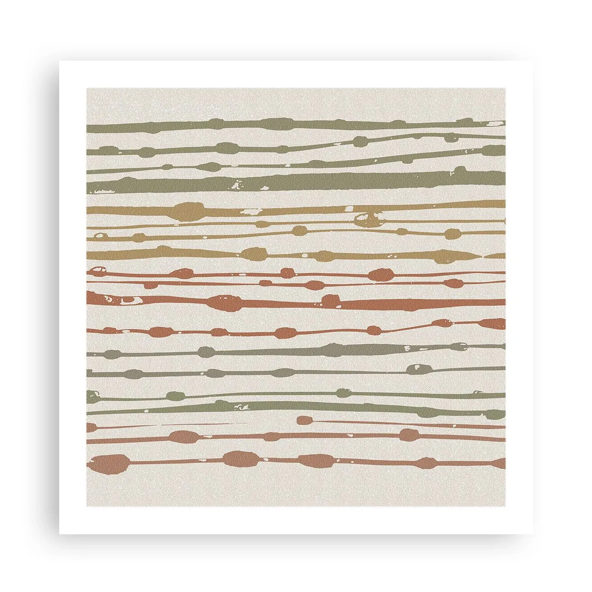 Poster - La notazione musicale dei colori - 60x60 cm