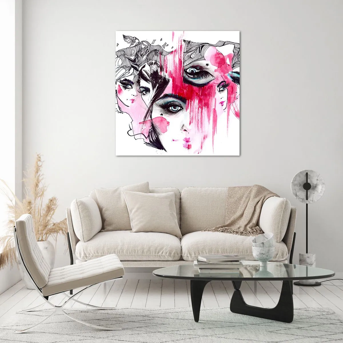 Quadro su vetro - , - 70x70 cm