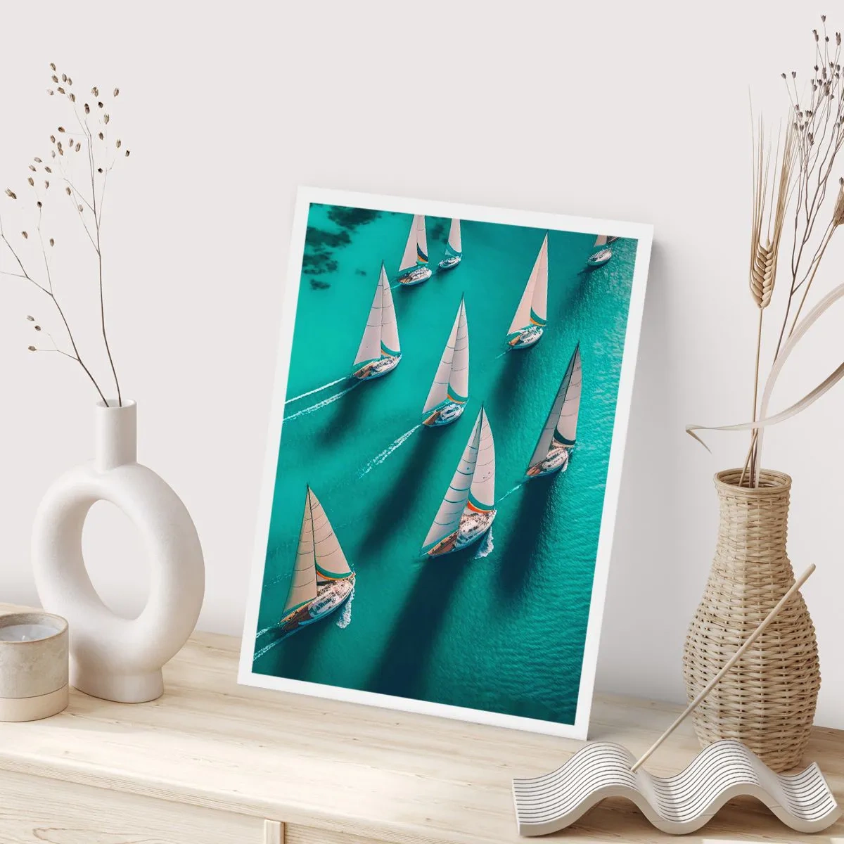 Poster - In gara con il vento - 40x50 cm