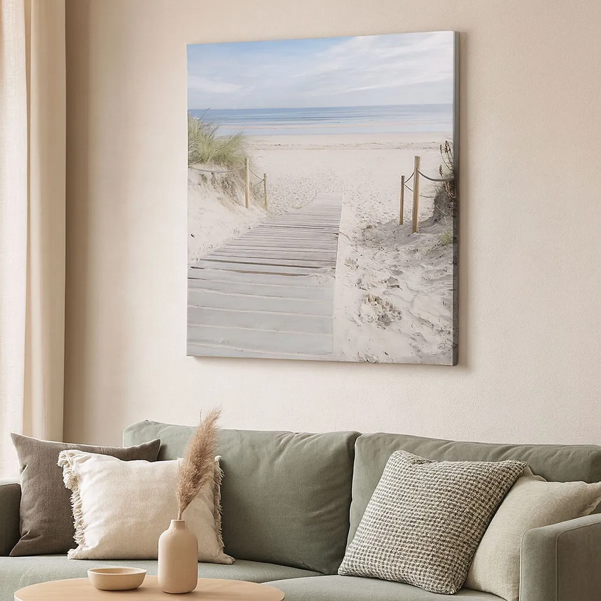 Quadro su tela - Stampe su Tela - Fino all'orizzonte - 30x30 cm