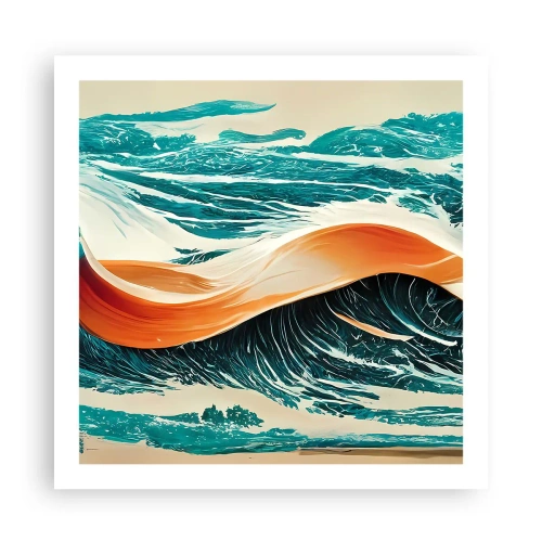 Poster - Il sogno del surfista - 60x60 cm