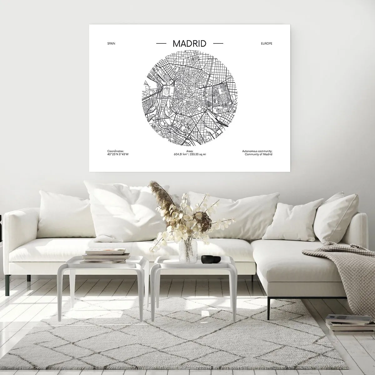 Poster - Anatomia di Madrid - 40x30 cm
