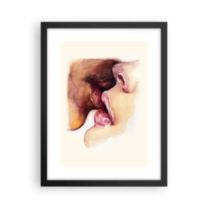 Poster in cornice nera - Come notte e giorno, terra e cielo - 30x40 cm