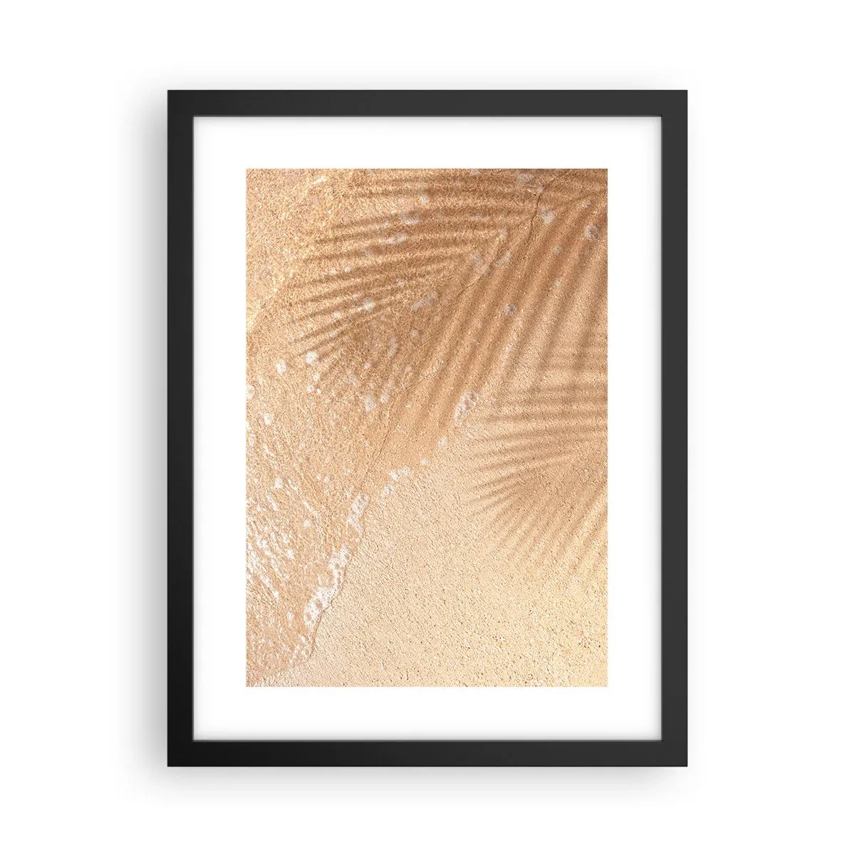 Poster in cornice nera - Ombra di un'estate bollente - 30x40 cm