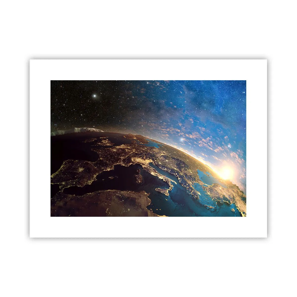 Poster - Guardiamoci da lontano - 40x30 cm