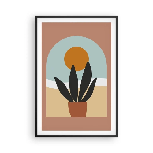 Poster in cornice nera - Piccole gioie - 61x91 cm