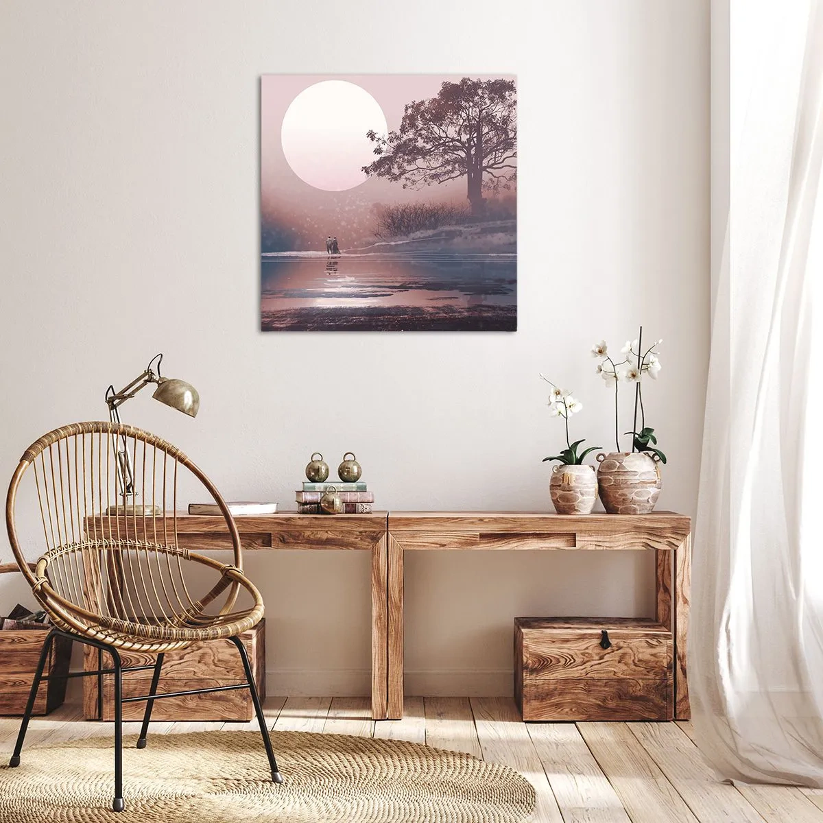 Quadro su tela - Stampe su Tela - Meraviglie della notte - 60x60 cm