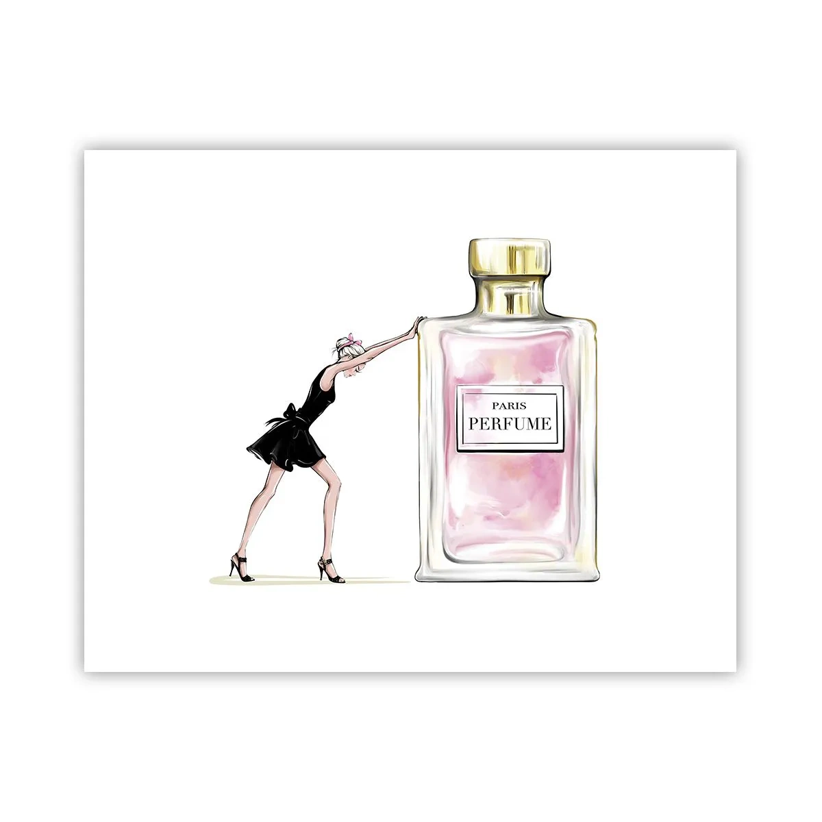 Poster - L'essenza della femminilità - 50x40 cm