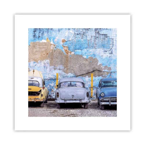 Poster - L'incontro dei veterani - 30x30 cm