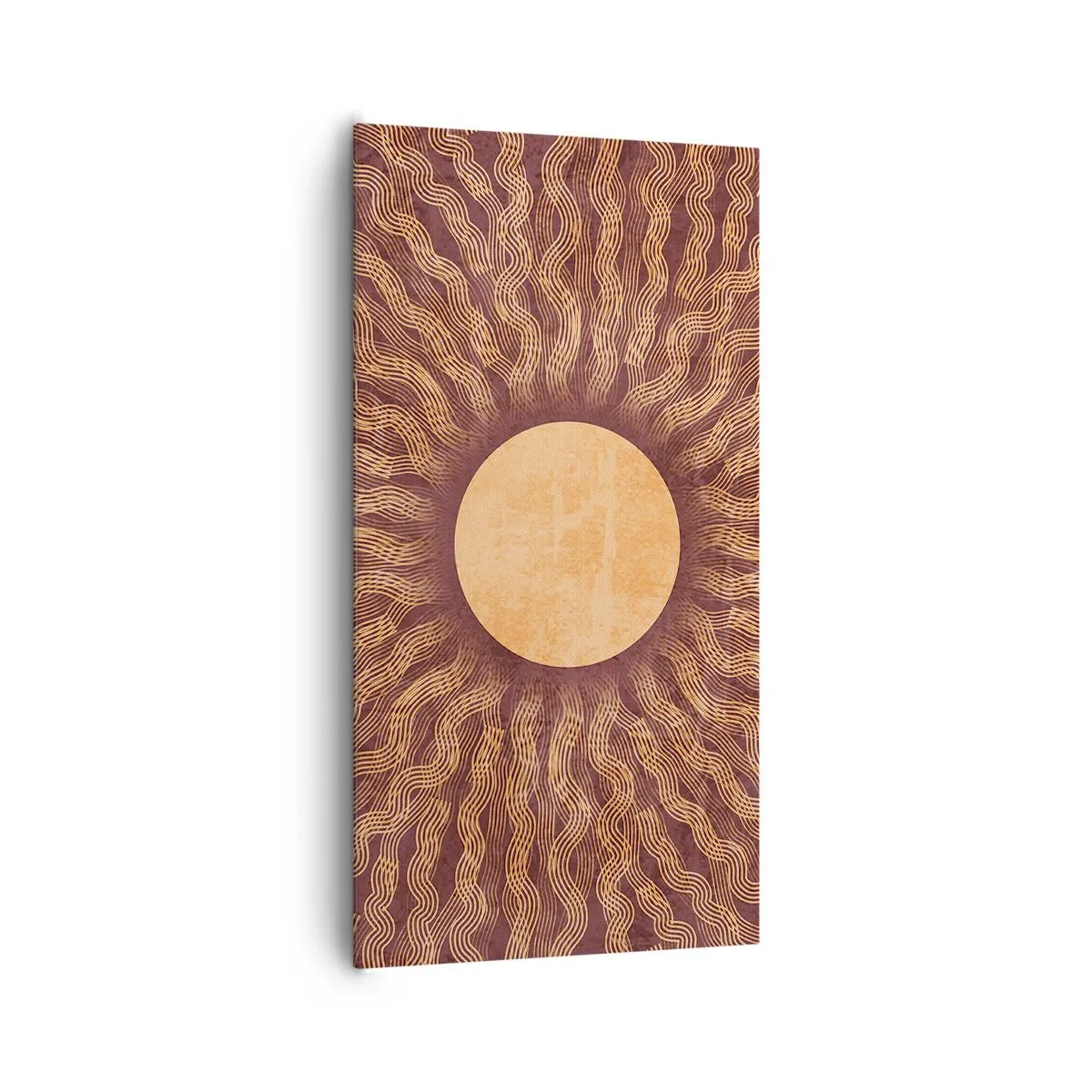 Quadro su tela - Stampe su Tela - L'icona del sole - 65x120 cm