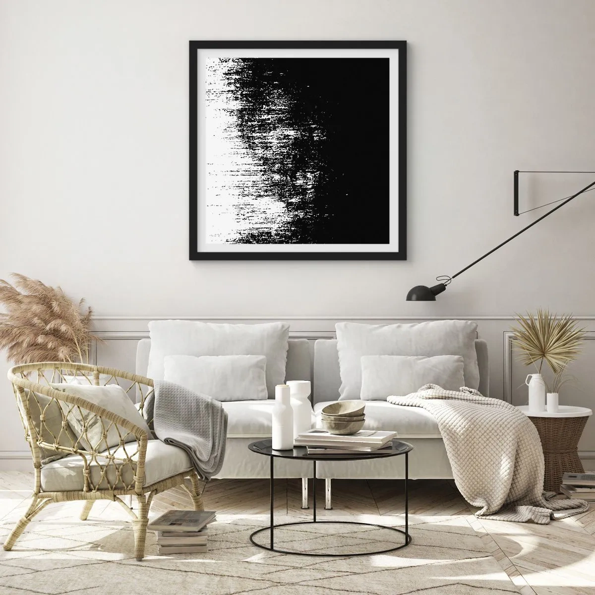 Poster in cornice nera - E il vincitore è... - 60x60 cm