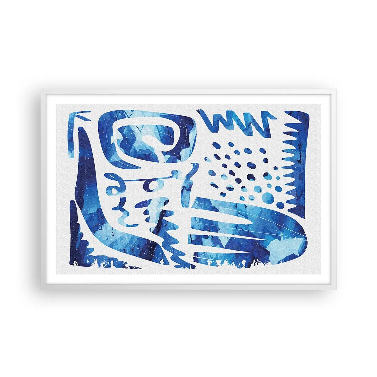 Poster in cornice bianca - Ritorno alle radici - 91x61 cm