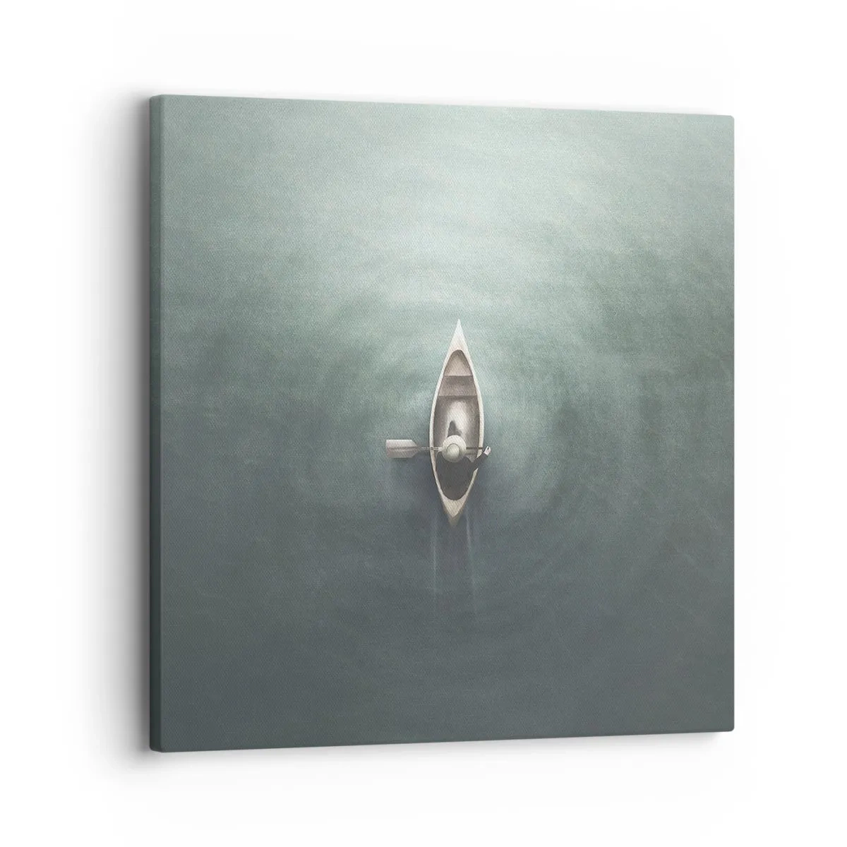 Quadro su tela - Stampe su Tela - Nel lago al chiaro di luna - 30x30 cm