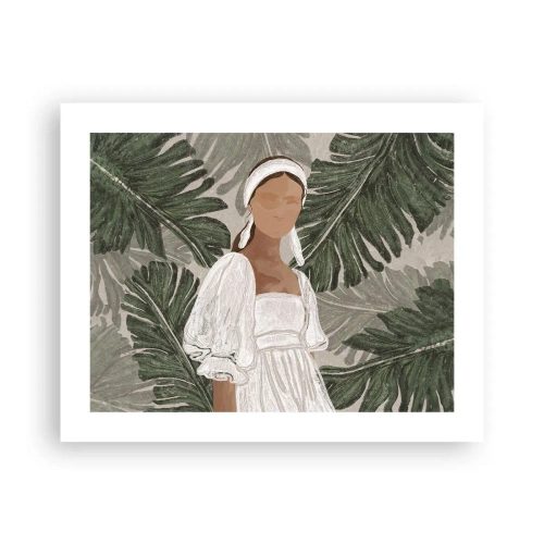 Poster - Ritratto esotico - 50x40 cm