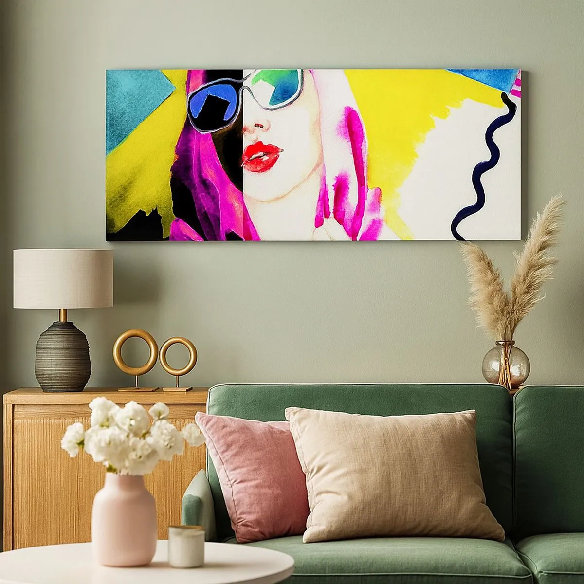 Quadro su tela - Stampe su Tela - Non sono bianca e non sono nera - 100x40 cm