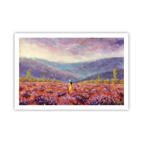 Poster - Nel mondo di lavanda - 91x61 cm