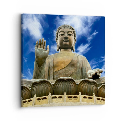 Quadro su tela - Stampe su Tela - Vivere senza paura - 30x30 cm