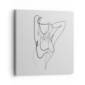 Quadro su tela - Stampe su Tela - Davvero, come sei... - 30x30 cm
