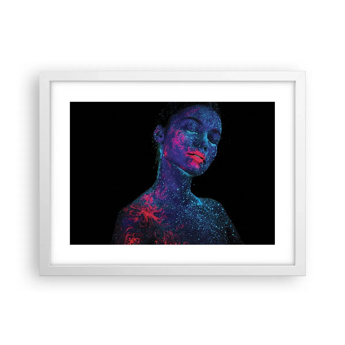 Poster in cornice bianca - Nella polvere di stelle - 40x30 cm