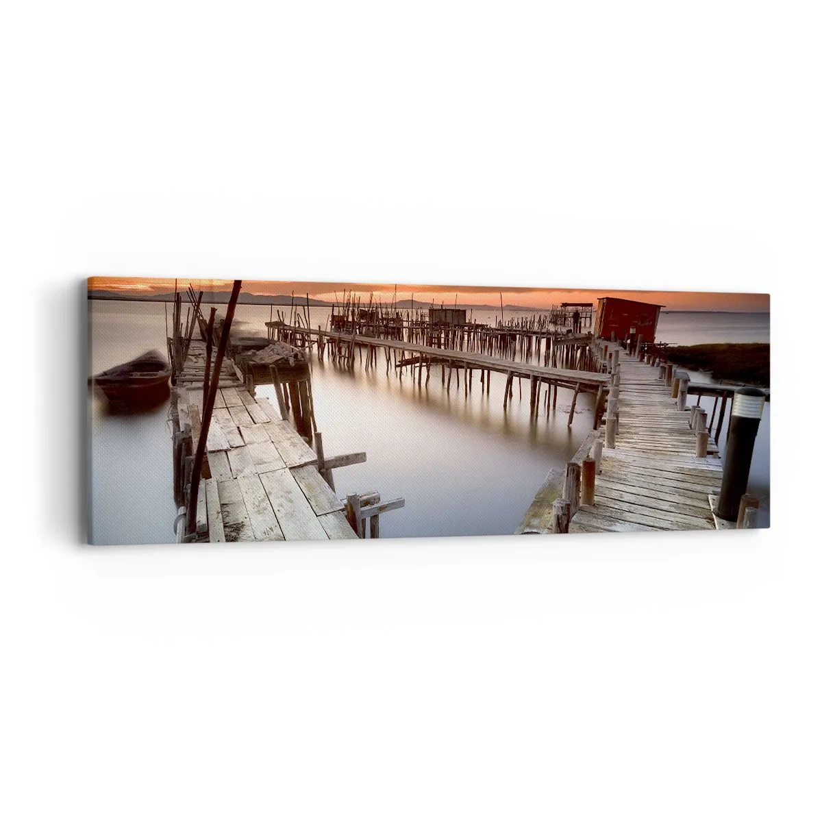 Quadro su tela - Stampe su Tela - Autentico, non una finzione turistica - 90x30 cm