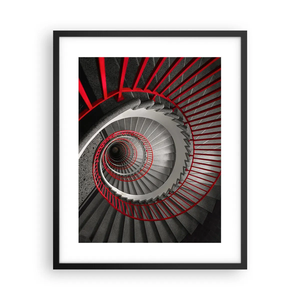 Poster in cornice nera - I giochi dell'architettura - 40x50 cm