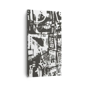 Quadro su tela - Stampe su Tela - Ordine o caos? - 45x80 cm