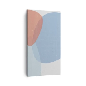 Quadro su tela - Stampe su Tela - Legami pastello - 45x80 cm
