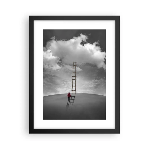 Poster in cornice nera - Tutto è possibile - 30x40 cm