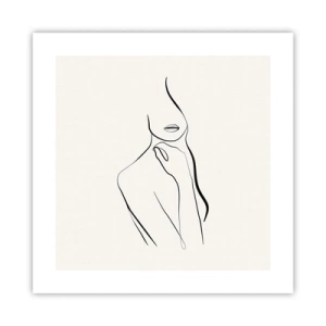 Poster - Onda di malinconia - 40x40 cm