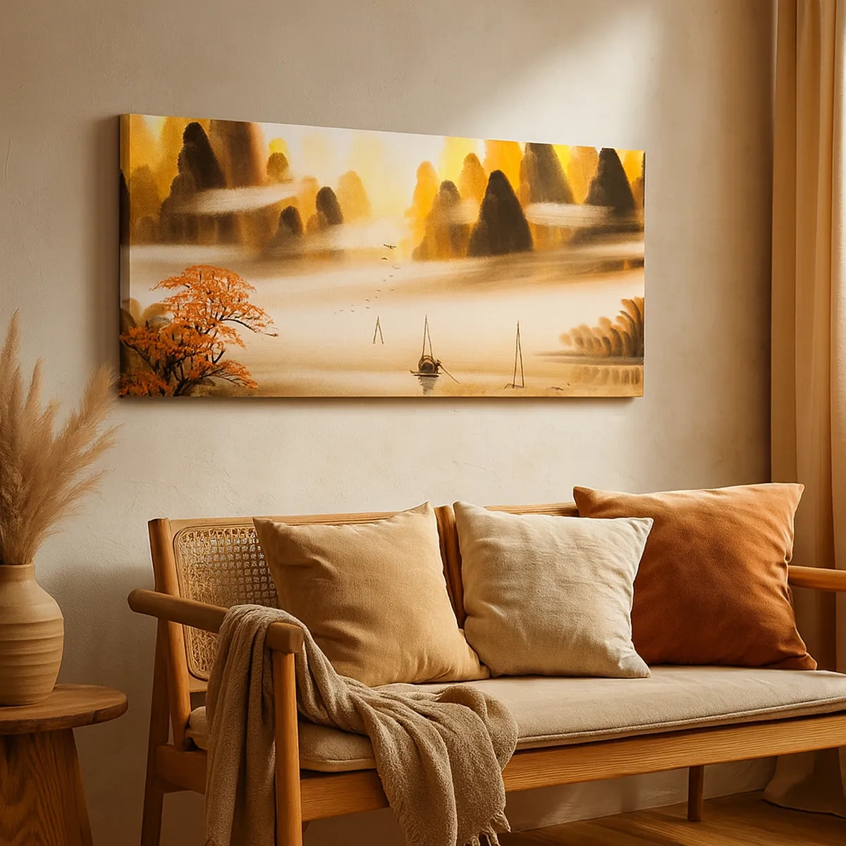 Quadro su tela - Stampe su Tela - Oltre l'Estremo Oriente - 30x30 cm