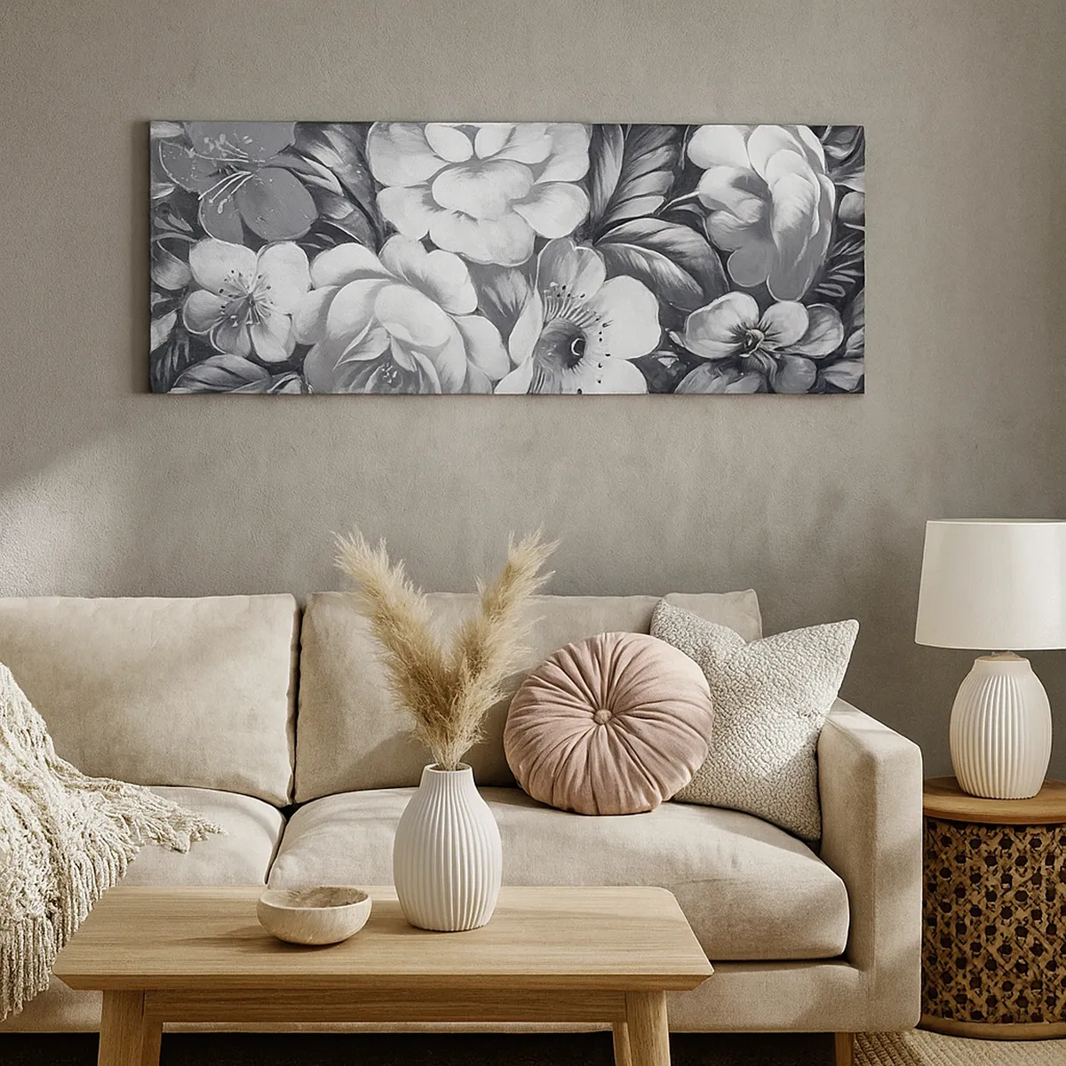 Quadro su tela - Stampe su Tela - Belli anche in grigio - 30x30 cm