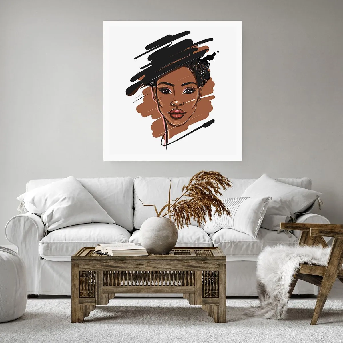 Poster - Dolce come la cioccolata - 60x60 cm