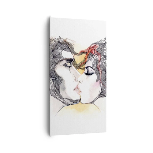 Quadro su tela - Stampe su Tela - E il mondo scompare - 65x120 cm