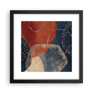 Poster in cornice nera - La leggerezza dell'essere - 30x30 cm