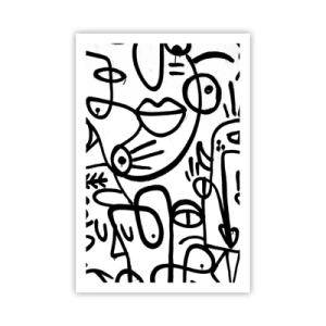 Poster - Volti e miraggi - 61x91 cm