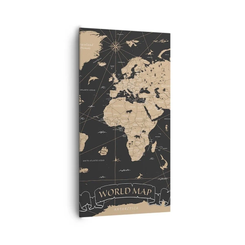 Quadro su tela - Stampe su Tela - I confini del mio mondo - 65x120 cm